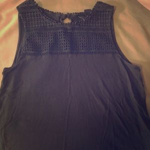 H&M Sleeveless Black Top